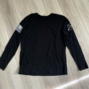 Black Grunt Style Unisex Long Sleeves